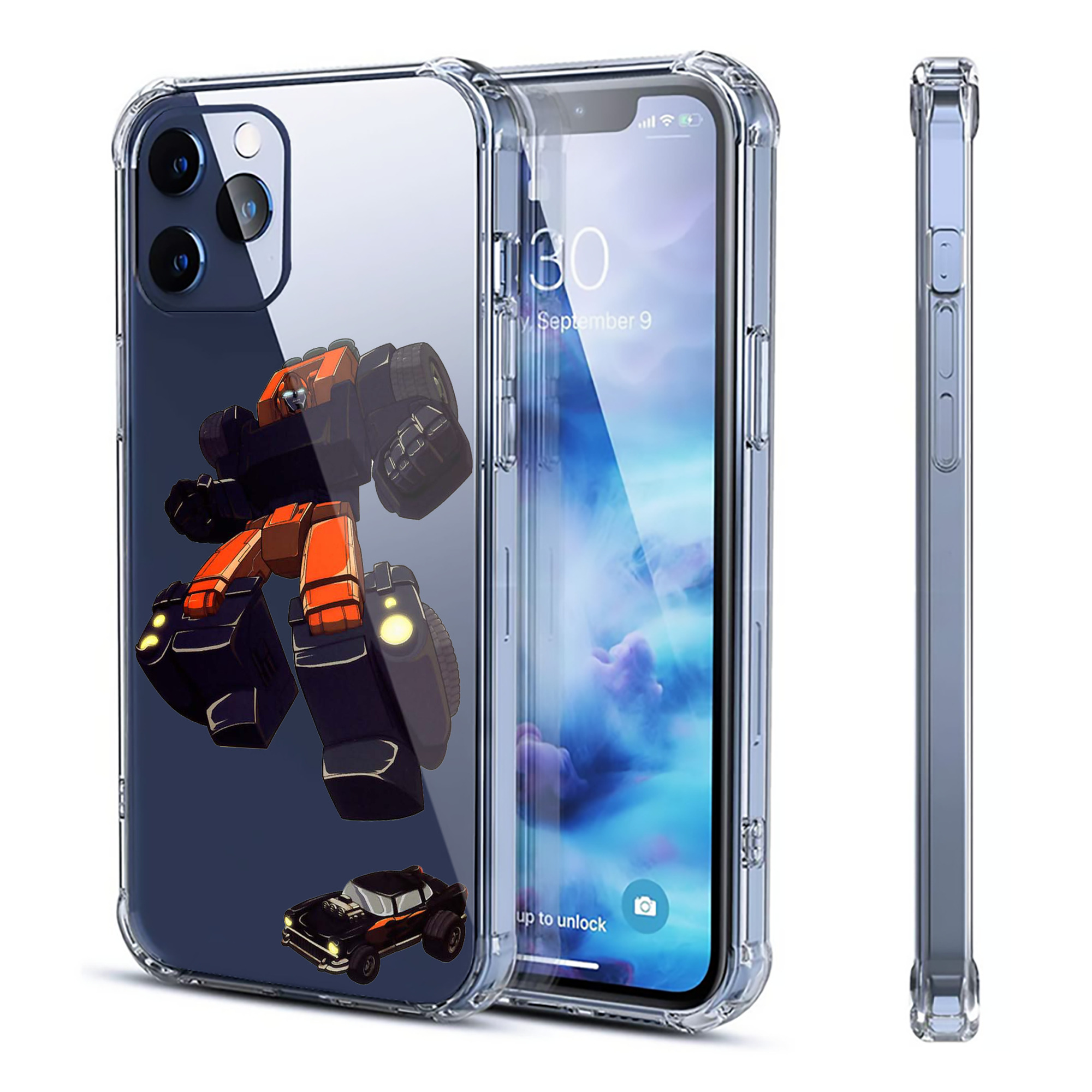 （画像用）  【iPhone 12シリーズ対応】透明スマホケース（クリアソフトケース）